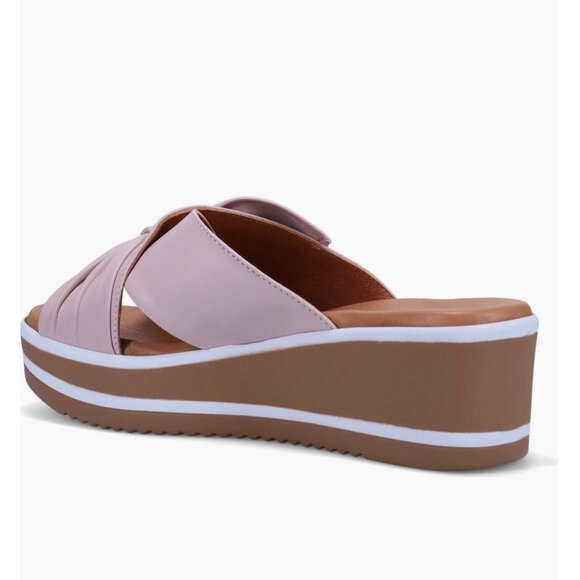 Ron White Patrika Platform Wedge Slide Sandal in Pink Size EU 37 / US 6.5 - Picture 2 of 16